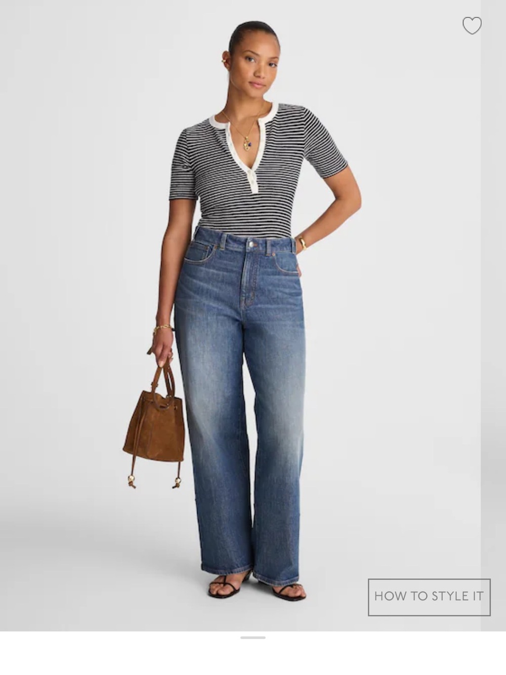 Madewell Curvy Perfect Vintage Wide-Leg Jeans